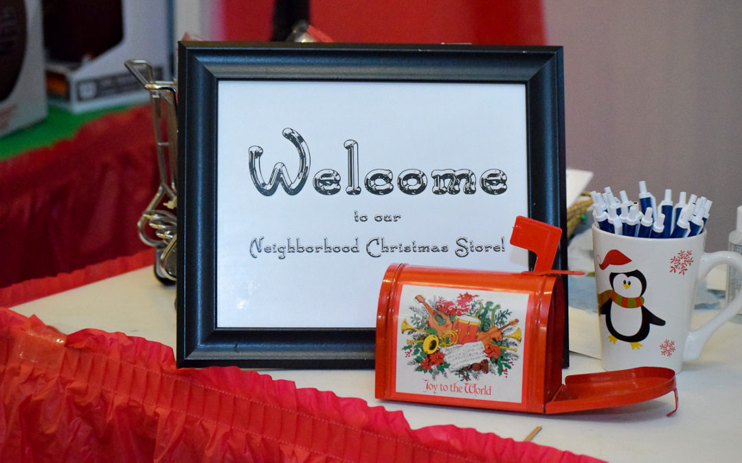 Neighborhood Christmas Store Signups – 3 Opportunities
