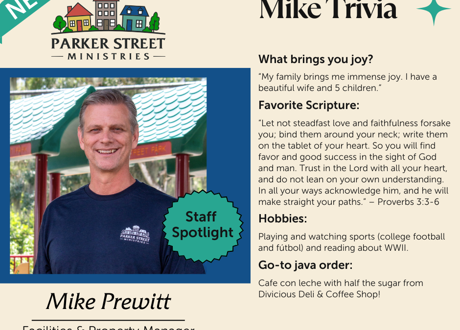 New Staff Spotlight – Meet Mike