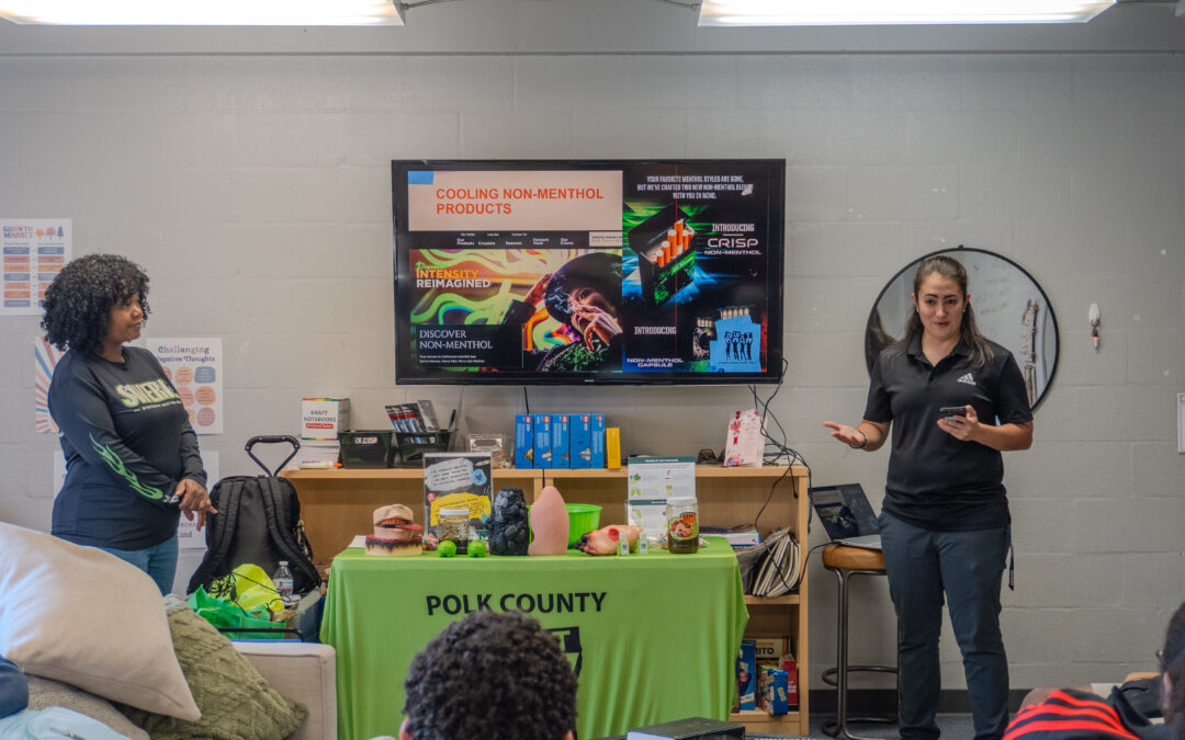 Tobacco Free Polk Demonstrates Dangers of Tobacco